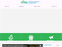 Tablet Screenshot of mirra-jo.org